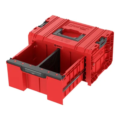 Image de Qbrick System PRO Drawer 1 Toolbox 2.0 Basic RED Ultra HD Custom Boîte à outils 450 x 310 x 244 mm 12 l