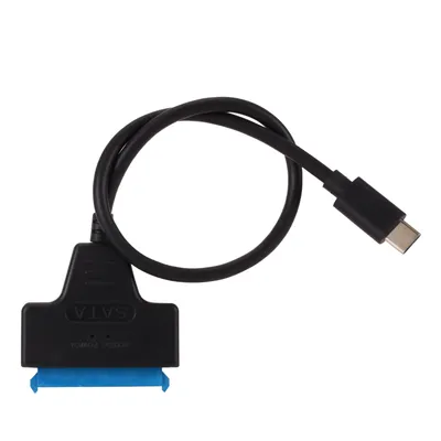 Obrázek produktu pro Kabel USB 3.1 typ C na SATA 7+15pin, HDD/SSD 2,5", délka 10 cm, HOPE R