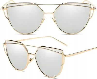 Produktbild von Cat-Eye Sonnenbrille - Sommer-Styling - UV400 Schutz - Hochwertiges Metall - Glamouröses Design