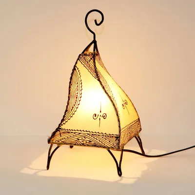 Produktbild von Tischlampe - Hennalampe Fatuta Weiß
