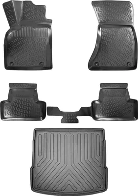 Produktbild von 3D Auto Gummimatten & Kofferraumwanne für Audi Q5 (2.Gen) (FY) 2017-2025