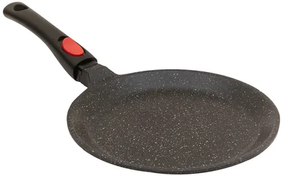 Produktbild von Kamberg – 0008050 – Crêpepfanne 24 cm – Abnehmbarer Griff – Aluminiumguss – Besc