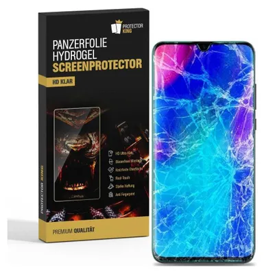 Produktbild von 3x Panzerfolie für Huawei P30 Lite HYDROGEL FULL Displayschutz Schutzfolie KLAR