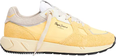 Image de Baskets de sport Pepe Jeans Marlon, modèle divisé, couleur jaune, taille 41 (femme), couleur jaune, taille 41