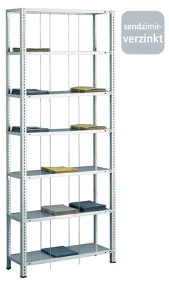 Produktbild von Fädelstäbegrundregal - 2300x900x350 mm, Typ 70 kg