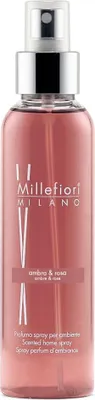 Image de Millefiori Milano Parfum d'intérieur Ambre & Rose 150 ml