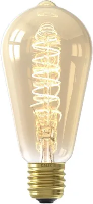 Produktbild von Lampe rustikal gold 3-stufig dimmbar Calex
