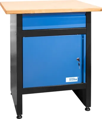 Produktbild von GÜDE Werkstatteinrichtung Werkstattwagen Werkbank Werkzeugschrank GW 1/1 S