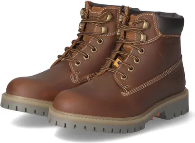 Immagine prodotto di Dockers by Gerli, stivaletto da donna in pelle foderata marrone
