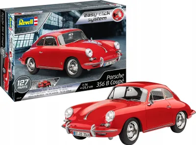 Produktbild von modellbausatz 1Porsche 356 Coupe:16 rot 127-teilig