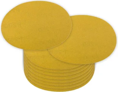 Image de Papier abrasif pour meuleuse excentrique 115 mm P280, 10 pcs