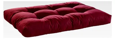 Produktbild von Outdoor Palettenauflage mit Schaumstofffüllung, Palettenkissen, Palettenpolster für Palettenmöbel, rot