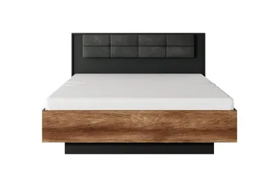 Produktbild von Schlafzimmer Komplett-Set Nova Schlafzimmerprogramm, Schlafzimmermöbe,bestehend aus Bett mit Liegefläche 160x200 cm,Nachttische,Schrank,Kommode 13 (Bett inkl.Bettkasten und Holzlattenrost)