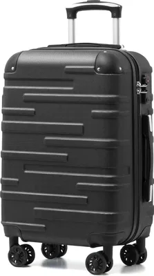 Immagine prodotto di COOLIFE valigia rigida 4 ruote TSA lock grigio scuro bagaglio a mano