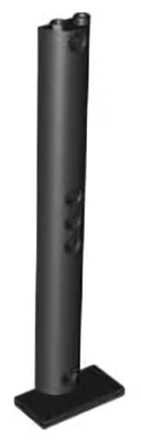 Produktbild von 1x LEGO Stütze 2 x 4 x 13 Halbkreis mit 5 Pin Löcher (1749) – Einzelteile