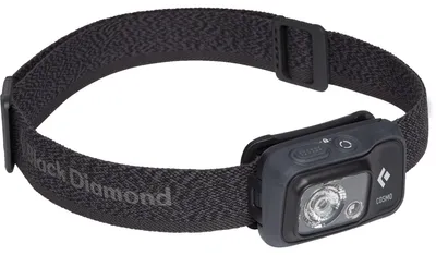 Obrázek produktu pro Black Diamond Cosmo 350, čelová svítilna, grafitová, 1,1 m, IPX8, 350 lm, 10 m