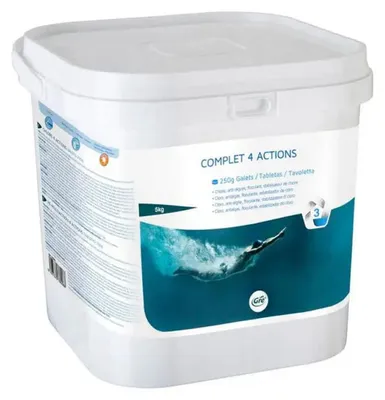 Immagine prodotto di Trattamento per piscina 5 kg 4 funzioni GRE 95120L