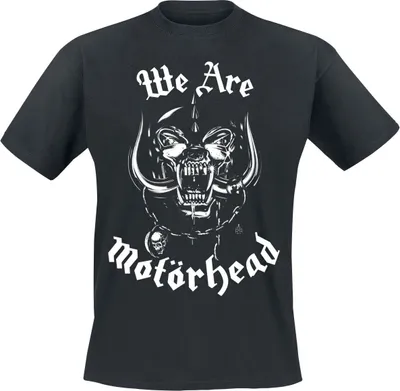Produktbild von Motörhead T-Shirt Herren We Are Motörhead schwarz L