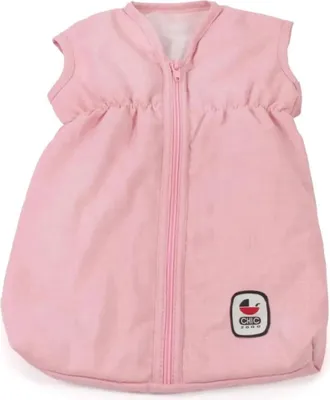 Produktbild von Bayer Chic 2000 Puppen-Schlafsack Melange grau-rosa