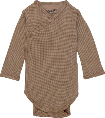 Produktbild von Lodger Ciumbelle Wickelbody Langarm Gr. 68 - Beige