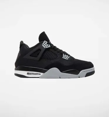 Produktbild von Air Jordan 4 schwarze Leinwand - 42