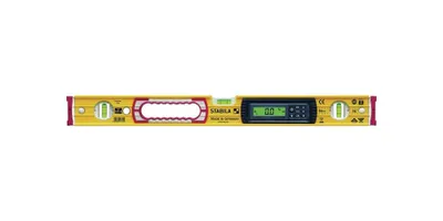 Obrázek produktu pro Stabila TECH 196, Bublinková vodováha, 0,4 m, Černá, Červená, Žlutá, 0,5 mm/m, %, Stupeň, mm/m, LCD