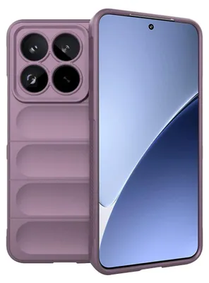 Produktbild von Techsuit Magic Shield Silikon Back Cover Hülle für Xiaomi 15 Pro - Lila