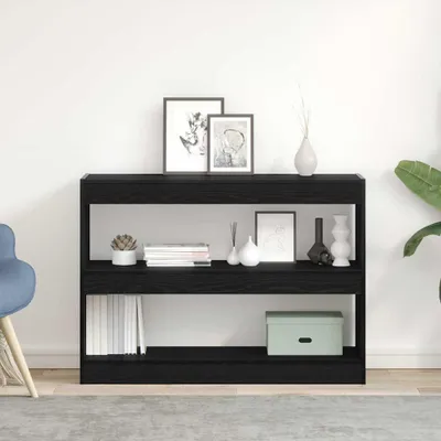 Image de Maison Exclusive - Étagère de bibliothèque, 2 niveaux, 100 x 30 x 72 cm, en panneaux de particules