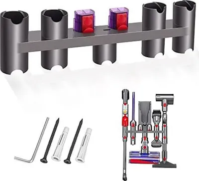 Produktbild von Zubehör Halter für Dyson Staubsauger, Docking Station Wandhalterung Halter für Dyson V7 V8 V10 V11 V15 V7 Slim V8 Slim V12 Slim V11 Outsize Digital Slim Outsize