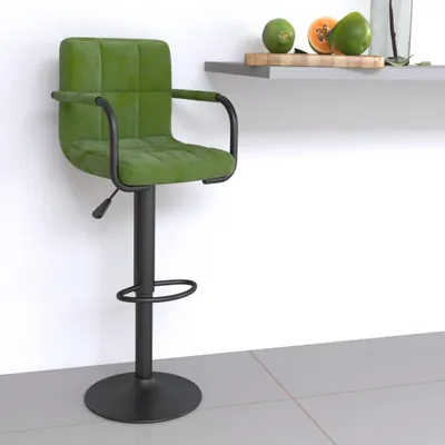 Produktbild von Best Möbel Barhocker Hellgrün Samt ,Barhocker CL67876
