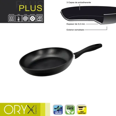 Zdjęcie produktu dla Patelnia aluminiowa z powłoką nieprzywierającą Plus 24 cm / 5 mm.