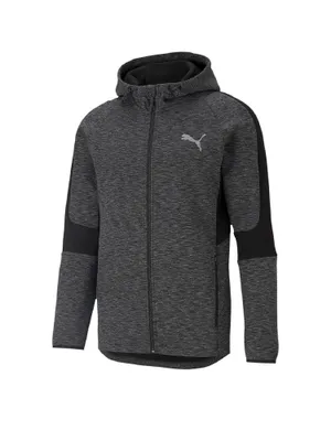 Produktbild von PUMA EVOSTRIPE FZ Hoodie PUMA BLACK S