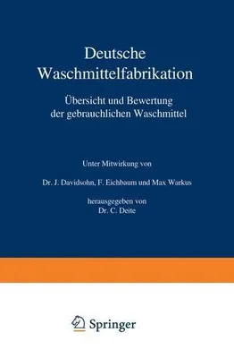 Produktbild von Deutsche Waschmittelfabrikation
