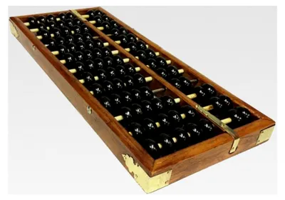 Produktbild von Japanisch Hölzern Abakus Soroban Abacus Rechenrahmen Mathematik Material Zählrahmen Rechenschieber Berechnung Tool
