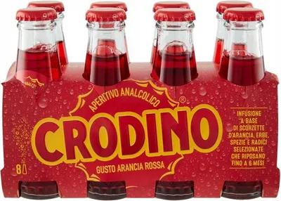 Obrázek produktu pro Crodino Arancia Rossa 8x 100 ml italský nealkoholický aperitiv