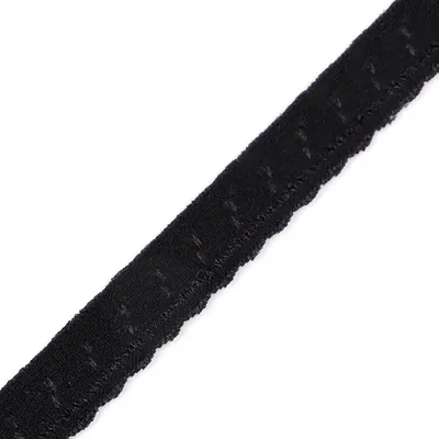 Produktbild von Wäschegummi Falzgummi Ziergummi 10mm Faltgummi ab 1m elastisches Einfassband