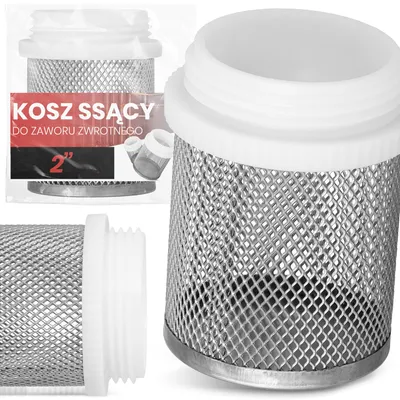 Produktbild von TRCR Ansaugkorb Rückschlagventil 2 Zoll Edelstahl Filter