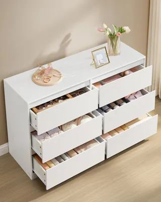 Obrázek produktu pro Kolekce VASAGLE Kailyn - Komoda se 6 zásuvkami, úložná skříňka