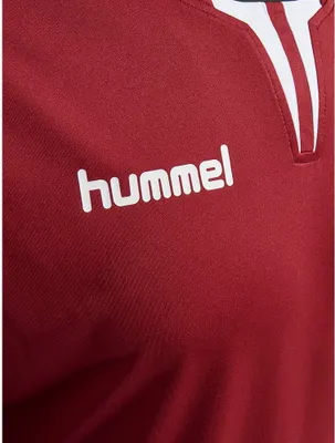 Produktbild von Hummel Kinder Trikot Core LS Poly Jersey - 104615, Farbe:Bordeaux Rot, Textil:164-176