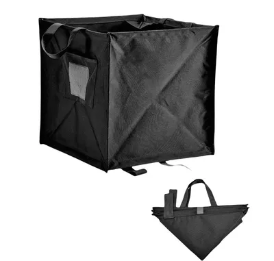 Produktbild von INF Zusammenklappbarer Outdoor-Mülleimer Schwarz L