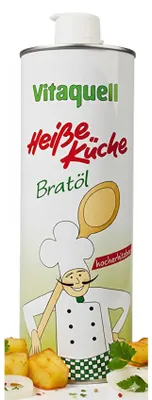 Produktbild von Vitaquell Heiße Küche Bratöl, 1000 ml zum Braten oder Frittieren