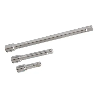 Produktbild von Silverline Steckschlüssel-Verlängerungen, 3-tlg. Satz 1/2-Zoll-Antrieb