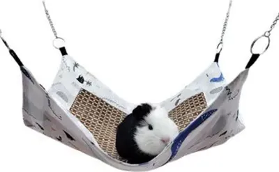 Obrázok produktu pre Chladiaca podložka pre malé zvieratá Letné chladenie Hamster Hammock pre klietku pre škrečka Guinea Pig Rabbit Chinchilla Rodent Dinosaur
