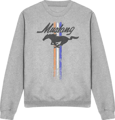 Productafbeelding van Ford - "Mustang" sweatshirt voor heren/dames, uni model, artikelnummer TV32632 (XXL) (Sportieve heatherkleur)