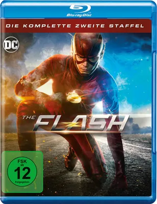 The Flash Season 2 Blu-ray cover art.