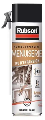 Image de Mousse Expansive Menuiserie 19l Rubson 500ml - Rubson