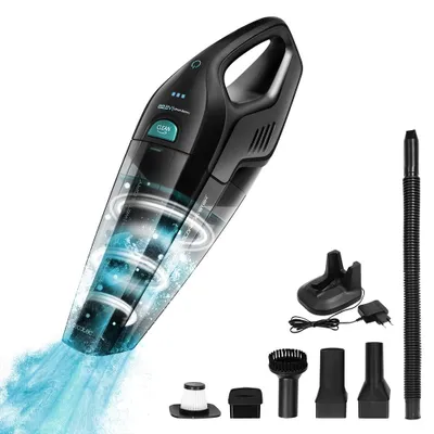 Produktbild von Cecotec Conga Immortal Extreme Suction 22.2 Hand, Trocken&Nass, Zyklonal, Beutellos, Schwarz, Grün, 0,5 l, Akku