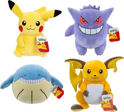 Produktbild von Pokemon - Plüsch Pikachu, Gengar, Wailmer oder Raichu