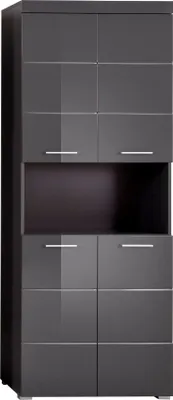 Produktbild von trendteam Bad Hochschrank Amanda Grau Melamin/Agave grau HG.TZ 73 x 190 x 31 cm