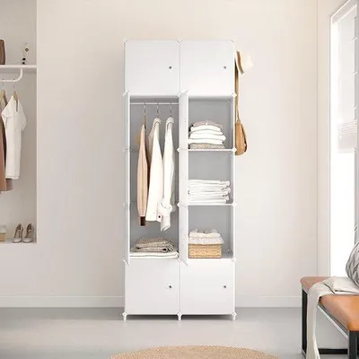 Zdjęcie produktu dla Szafa Famanu, 60 x 40 x 150 cm - Przyjazna dla środowiska i stabilna
